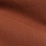 コットンカルゼ裏起毛ストレッチパンツ(ノータック)【Made in Japan】