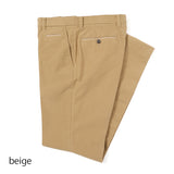 ライトモールスキンストレッチパンツ(ノータック)【Made in Japan】