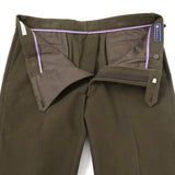 ライトモールスキンストレッチパンツ(ノータック)【Made in Japan】