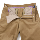 別珍ストレッチパンツ(ノータック)【Made in Japan】