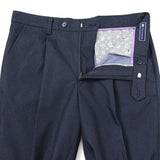 シンセティックデニムパンツ(ワンタック)【Made in Japan】