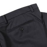 サキソニーツイル無地パンツ(ノータック)【Made in Japan】