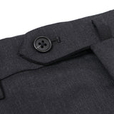 サキソニーツイル無地パンツ(ノータック)【Made in Japan】