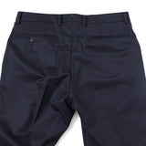 サキソニーツイル無地パンツ(ノータック)【Made in Japan】