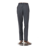 サキソニーピン無地パンツ(ノータック)【Made in Japan】