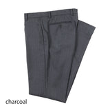 サキソニーピン無地パンツ(ノータック)【Made in Japan】