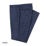 サキソニーピン無地パンツ(ノータック)【Made in Japan】