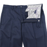 サキソニーピン無地パンツ(ノータック)【Made in Japan】