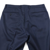 サキソニーピン無地パンツ(ノータック)【Made in Japan】