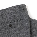 尾州ツィードカシミヤブレンドパンツ(ノータック)【Made in Japan】