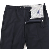 尾州ツィードカシミヤブレンドパンツ(ノータック)【Made in Japan】