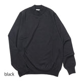 GRAN SASSO メリノ12Gモックネックニット【Made in Italy】