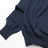 GRAN SASSO メリノ12Gモックネックニット【Made in Italy】