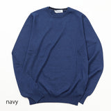 GRAN SASSO メリノ12Gクルーネックニット【Made in Italy】