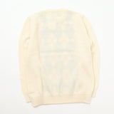 gim 8G英国羊毛アーガイルクルーニット【Made in Japan】