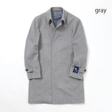 ステンカラーMTRピュアカシミヤコート【Made in Japan】