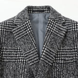 チェスターツィードグレンチェックコート【Made in Japan】