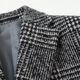 チェスターツィードグレンチェックコート【Made in Japan】