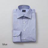 タイプライターストライプセミワイドシャツ【Made in Japan】