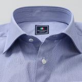 タイプライターストライプセミワイドシャツ【Made in Japan】