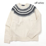 gim 求心柄クルーネックニット