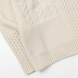 gim 切り替えパターンクルーネックニット