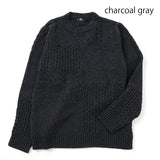 gim 切り替えパターンクルーネックニット