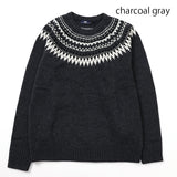 gim 求心柄クルーネックニット