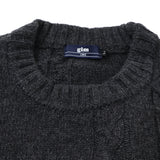 gim 切り替えパターンクルーネックニット