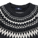 gim 求心柄クルーネックニット