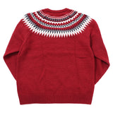 gim 求心柄クルーネックニット