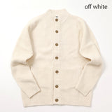 gim スタンドカラーカーディガン