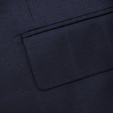 ロロピアーナ”ZELANDER”織りチェックストレッチスーツ【Made in Japan】