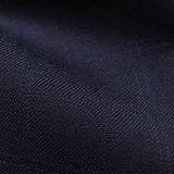 ロロピアーナ”ZELANDER”織りチェックストレッチスーツ【Made in Japan】