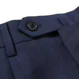 レダ"MAIOR"チェックスーツ【Made in Japan】