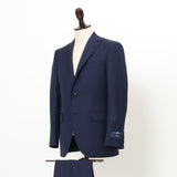 ゼニア"TRAVELLER"ストライプトラベラースーツ【Made in Japan】