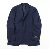 ゼニア"TRAVELLER"ストライプトラベラースーツ【Made in Japan】