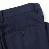 ゼニア"TRAVELLER"ストライプトラベラースーツ【Made in Japan】