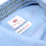 オリジナルダンガリーセミワイドシャツ【Made in Japan】