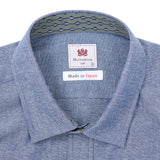 オリジナルダンガリーセミワイドシャツ【Made in Japan】