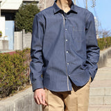 オリジナルステッチデニムシャツ【Made in Japan】