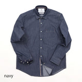 オリジナルステッチデニムシャツ【Made in Japan】