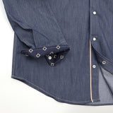 オリジナルステッチデニムシャツ【Made in Japan】