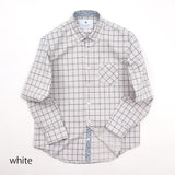 ドビーウィンドーチェックシャツ【Made in Japan】