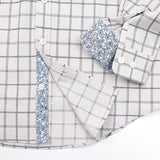 ドビーウィンドーチェックシャツ【Made in Japan】