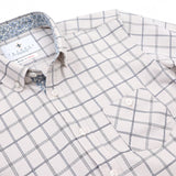 ドビーウィンドーチェックシャツ【Made in Japan】