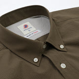 ソロテックスシアサッカーボタンダウンシャツ【Made in Japan】