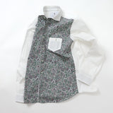 フロントペイズリープリントシャツ【Made in Japan】