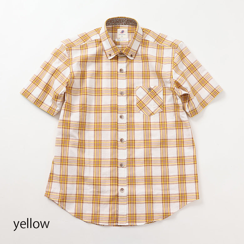 綿100%パナマチェックシャツ【Made in Japan】 – Mitsumine Online Shop
