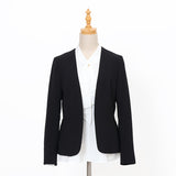 マイクロピケカラーレスジャケット